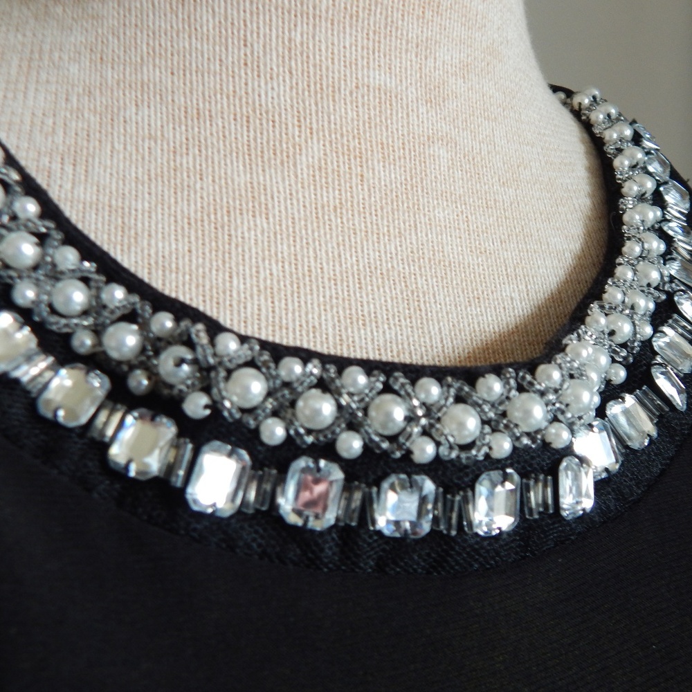 Faith and Joy Dressy Black Sleeveless Top
